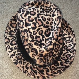 Cheetah print hat