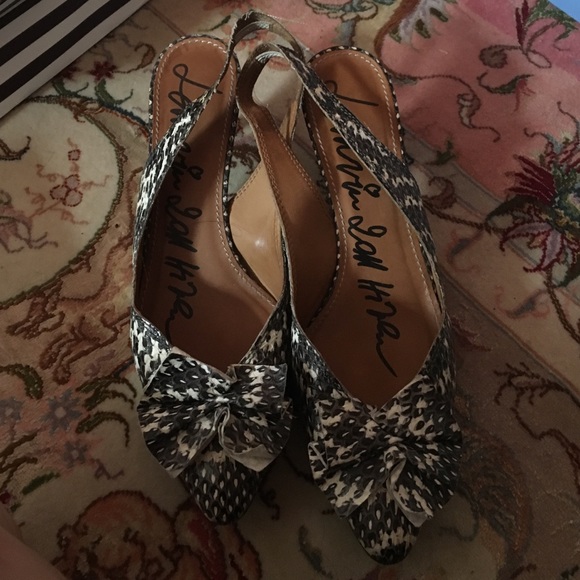 Lanvin snakeskin slingbacks 41 - Picture 1 of 4