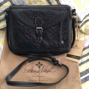 Patricia Nash Tooled Leather shoulder crossbody