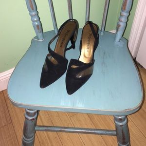 YvesSaintLaurent black heels Black Friday sale