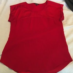 Silky Roll Sleeve Express Blouse