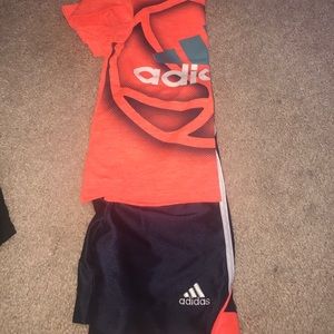 Toddler boy adidas set