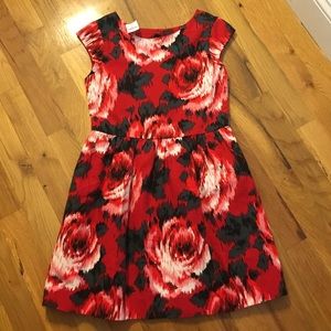 Young girls cap sleeved dress