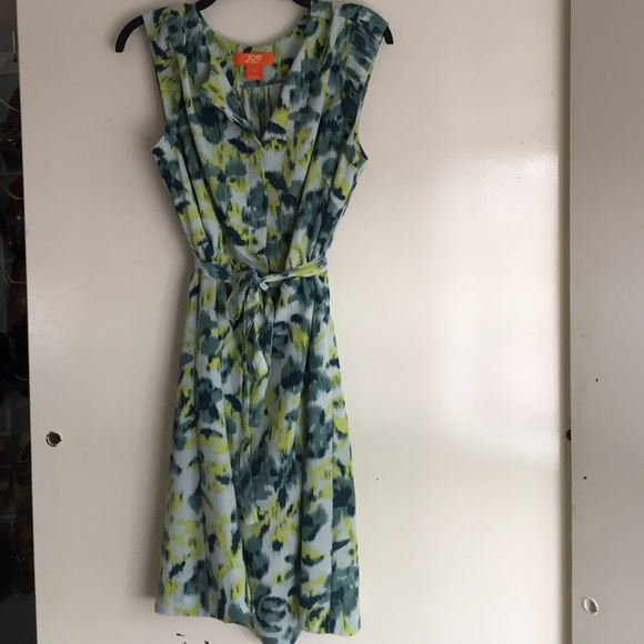 Abstract print dress