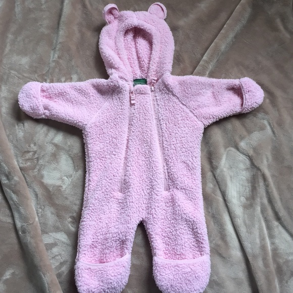 LL Bean baby girl bunting