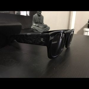 Alexander McQueen black/matte black sunglasses