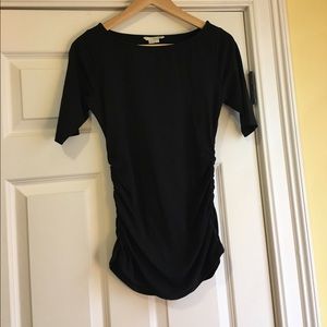 Boden Black ruched top