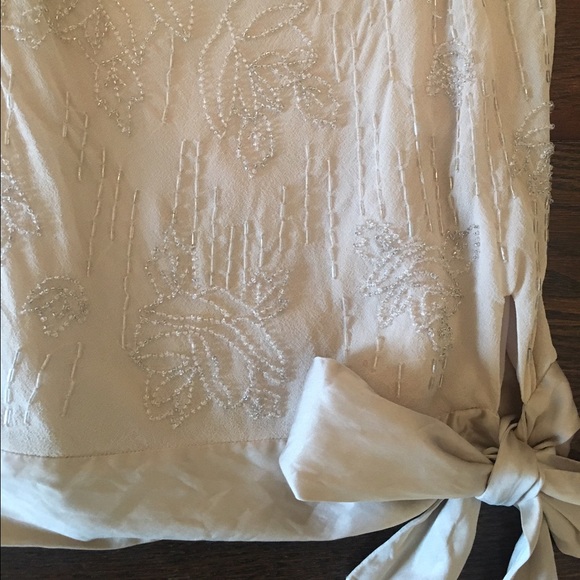 Express Silk Beaded Top - Picture 3 of 10