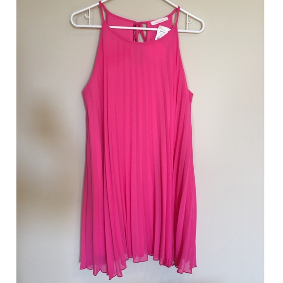 Hot pink summer sundress NWT