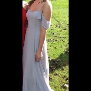 Light grey formal dress