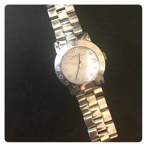 Marc Jacobs silver watch