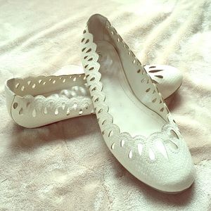 Lauren Conrad Scalloped Ballet Flats