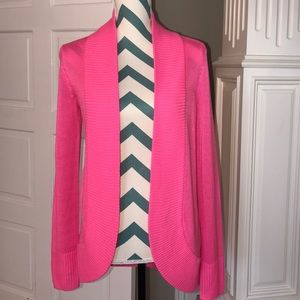 Lilly Pulitzer pink cardigan