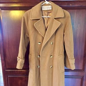 Camel Hair Trench Coat
