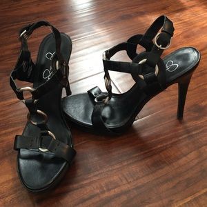 Jessica Simpson black heels