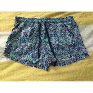 Paisley shorts