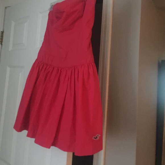 Hollister strapless dress