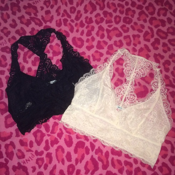 2 for 1 lace bralettes!