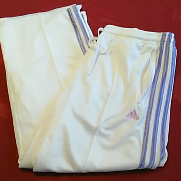 🌞 Adidas Workout Mesh Capri Pants - Picture 1 of 4