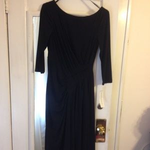 Navy blue dress