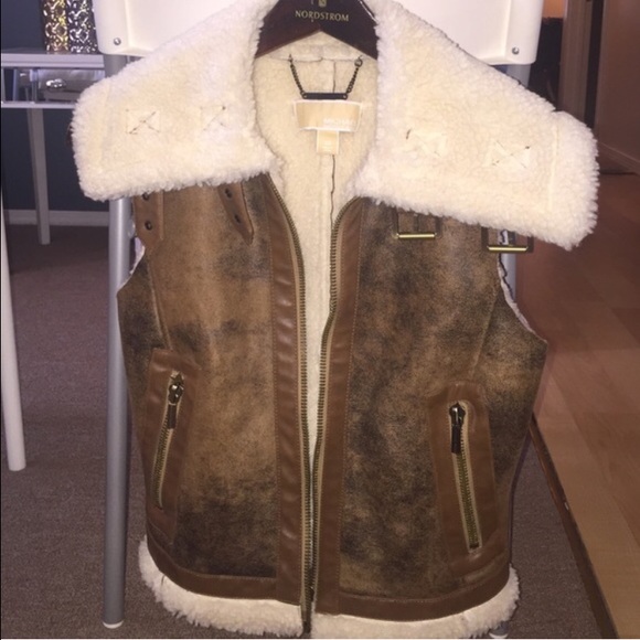 Michael Kors Aviator Vest