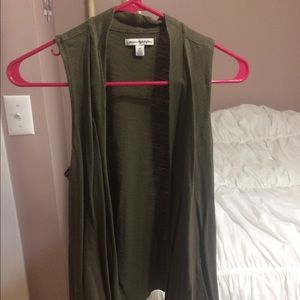 American Eagle Sleeveless Cardigan