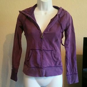 Color washed dye dip hoodies