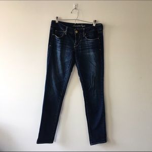 AE Dark Wash Skinny Jeans