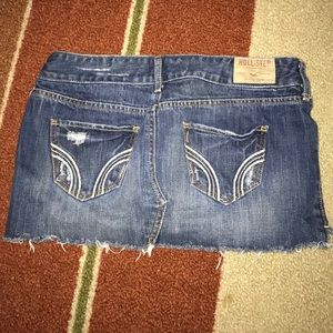Hollister Mini denim skirt
