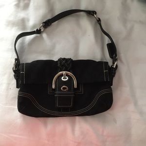 Black Coach shoulder bag