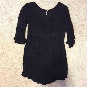Free People Black Dress