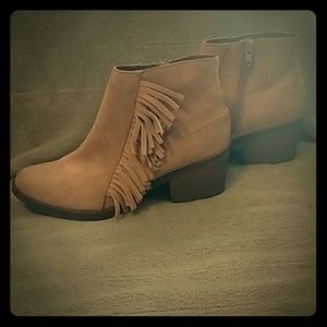 Mossimo Supply Co Fringed Reza Ankle Booties