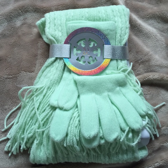 NEW WITH TAGS NY & Company scarf and gloves set