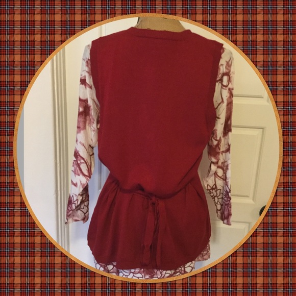 Jones Wear Studio Button Front Tunic Vest - Picture 3 of 3