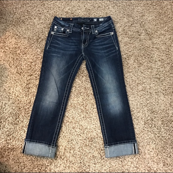 Miss Me Stretch Capri's