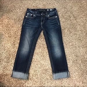 Miss Me Stretch Capri's