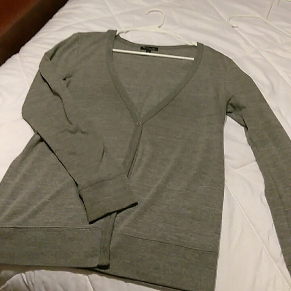 Gray Cardigan