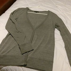 Gray Cardigan