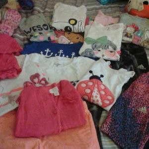Girls 3T 4T Casual Clothes 15 pieces