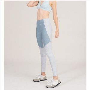 Outdoor voices color block leggings