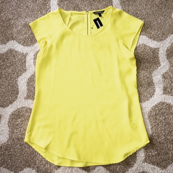 Yellow blouse
