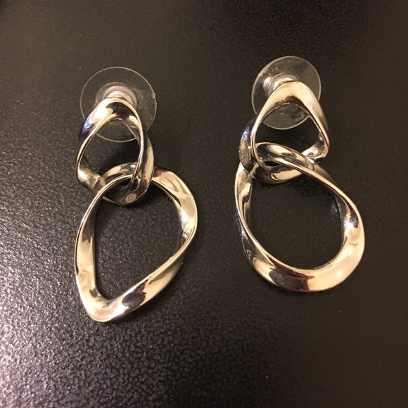 Silver Drop Earrings