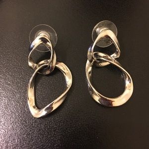 Silver Drop Earrings