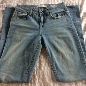 light washed jeans