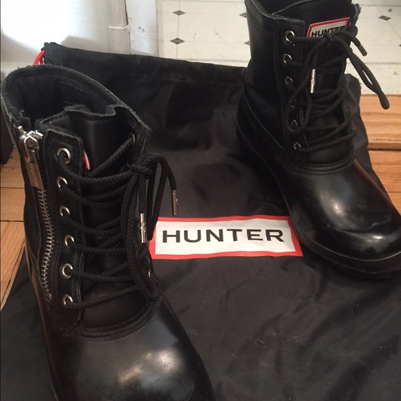 Hunter Corwin boots - barely worn