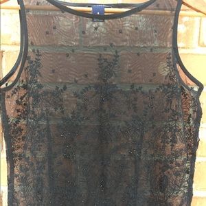 Ann Taylor lace blouse