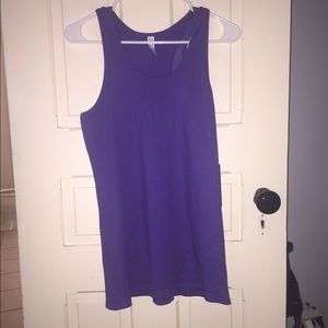 Purple Under Armour Tank Top