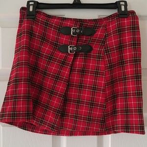 Plaid Mini skirt