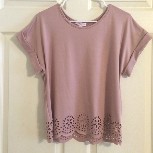 Mauve pink top