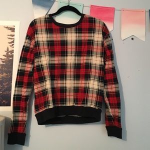 Plaid Forever 21 Sweater